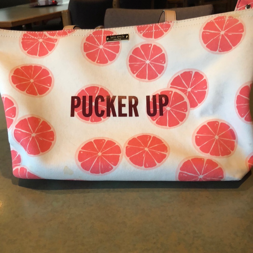 Kate spade “Pucker Up” tote